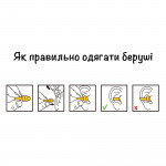 Leacco комплект універсальних ерго-беруш для плавання та затискач для носа (захист для вух та носа)